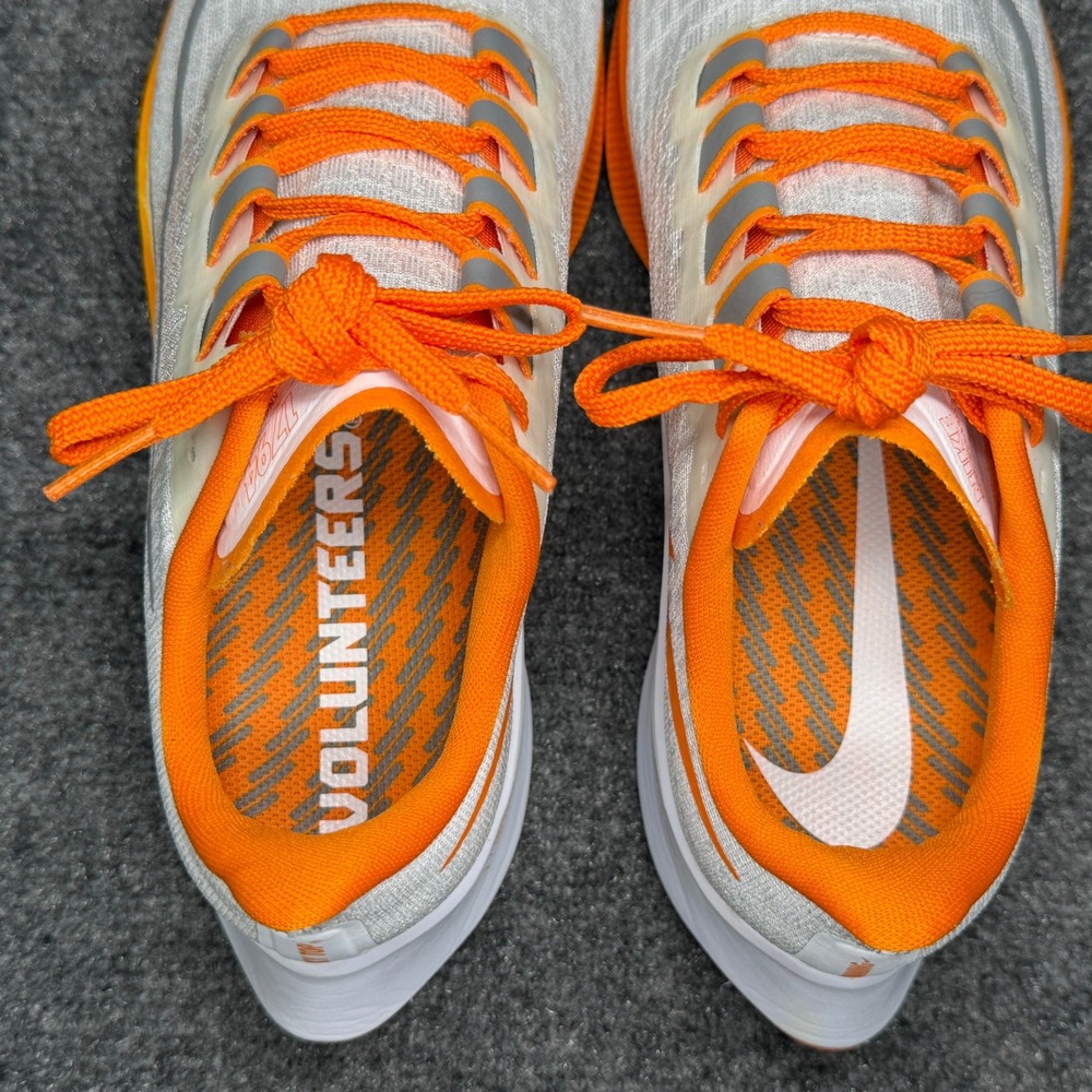Nike‎ Air Zoom Pegasus 37 Tennessee Running Shoes Men's 7 White Orange Athletic - Picture 10 of 13